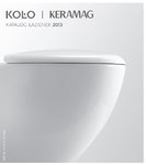 Katalog łazienek KOŁO/KERAMAG 2013. Czytelnie i przejrzyście