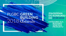 Ruszył konkurs PLGBC Green Building Awards 2018 BIZNES, Nieruchomości - Trwa konkurs PLGBC Green Builing Awards 2018 dla firm z branży budownictwa i nieruchomości. Do 7 września br. można bezpłatnie zgłosić się do wybranej kategorii konkursowej: budynek, wnętrze lub produkt.