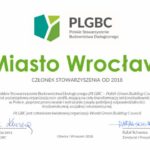 Miasto Wrocław, pierwszy samorząd Członkiem PLGBC