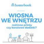 Raport Homebook.pl: maj we wnętrzach – roślinne printy czy koralowe dodatki?